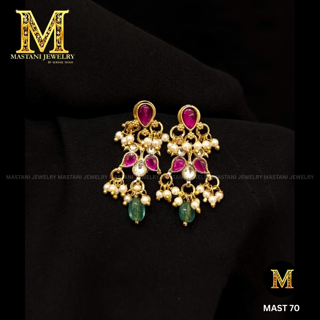 Desginer Kundan Earrings
