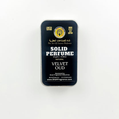 Velvet Oud solid perfume