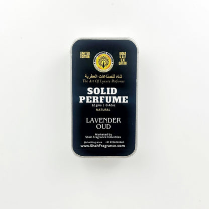 Lavander Oud solid perfume