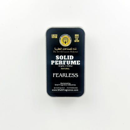 Fearless solid perfume