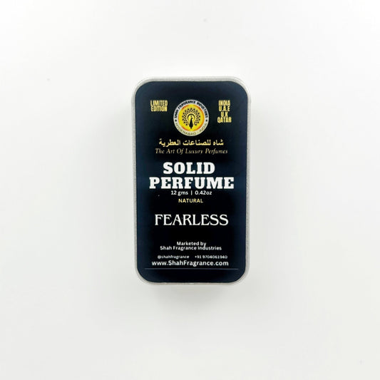 Fearless solid perfume