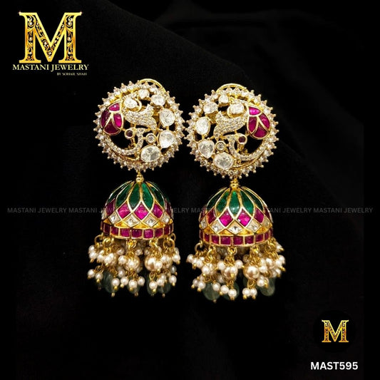 Desginer Kundan Earrings