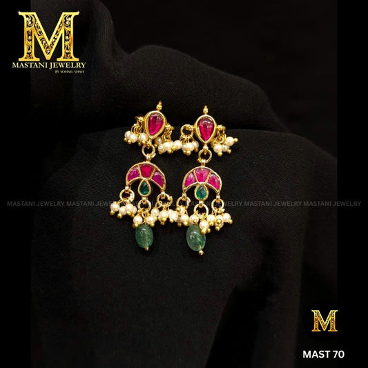 Desginer Kundan Earrings