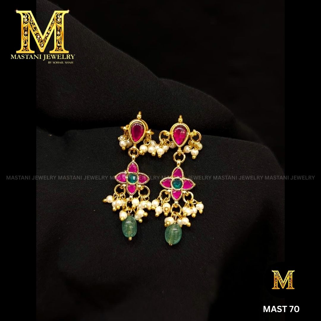 Desginer Kundan Earrings