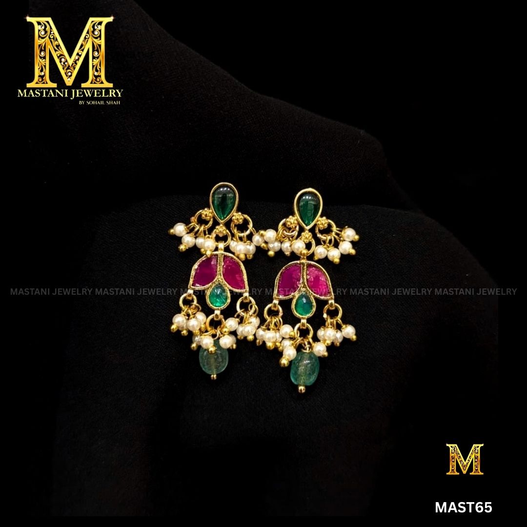 Desginer Kundan Earrings